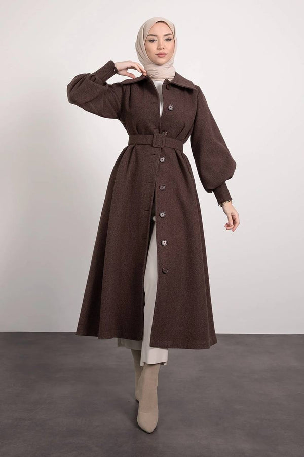 Warm Coat - Lined - buttons ||W23