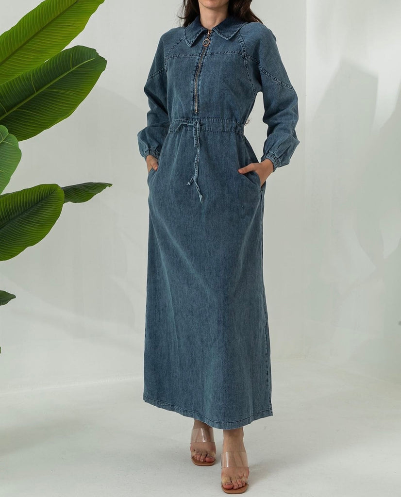 Casual Denim Dress