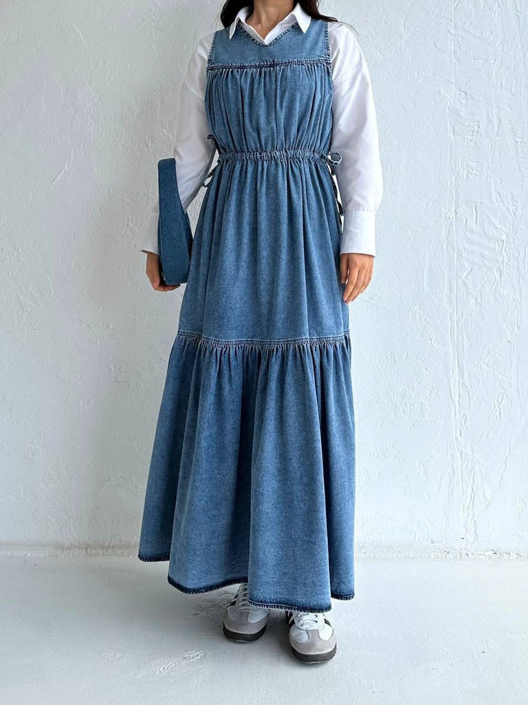 Denim Dress - Elegant || S24