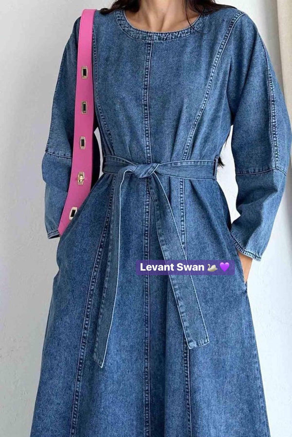 Denim Dress - Elegant || S24