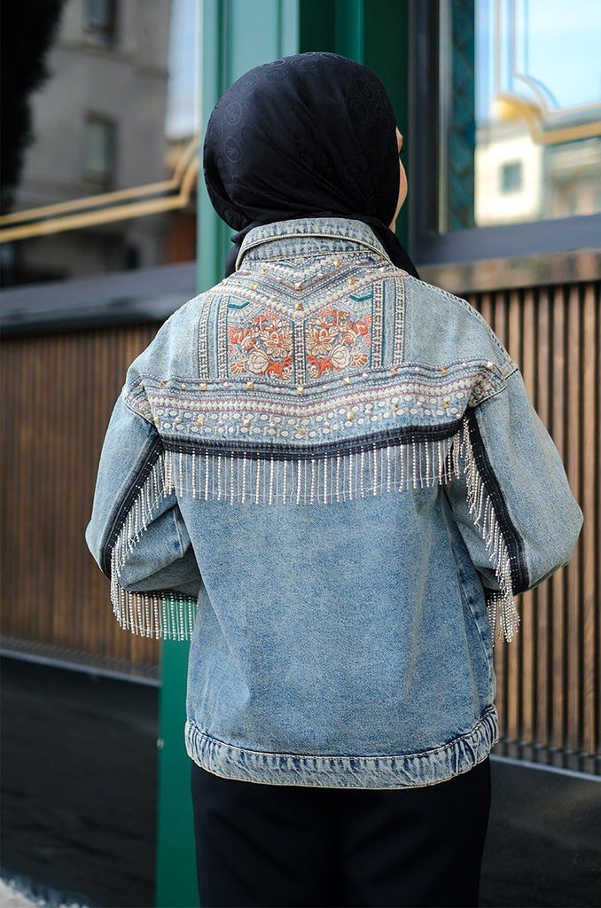 Denim Short Jacket - Jeans