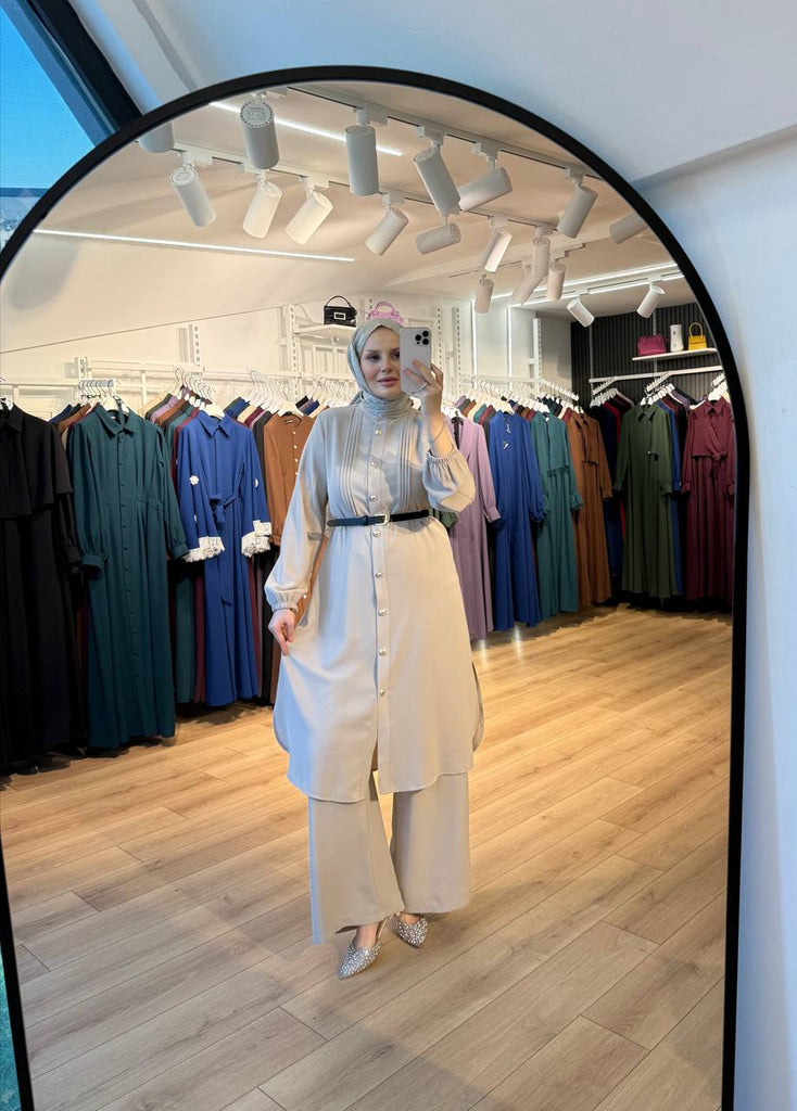 Elegant Modest Women’s Two-Piece Set