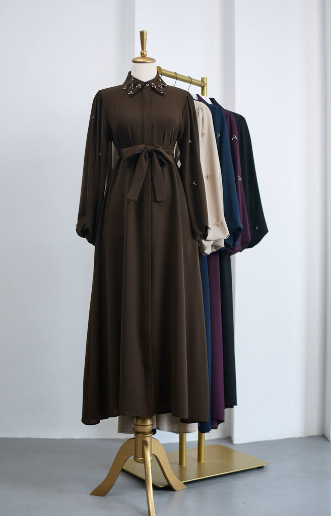 Elegant Embellished Abaya