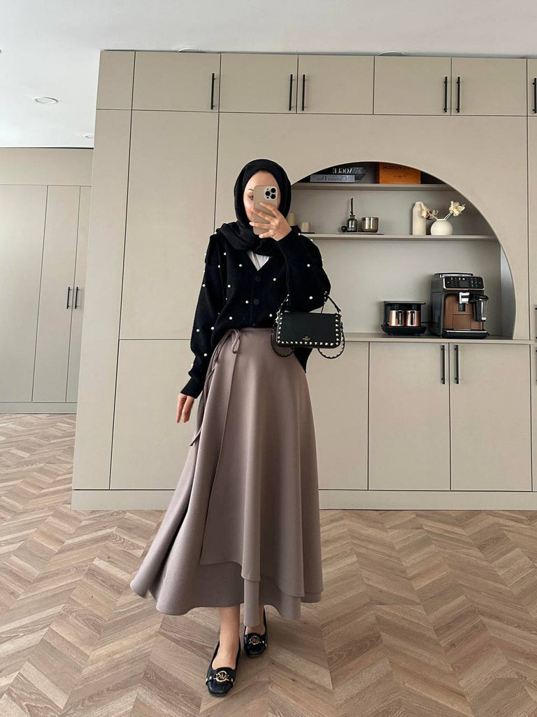 Modern Modest scuba  Skirt Set
