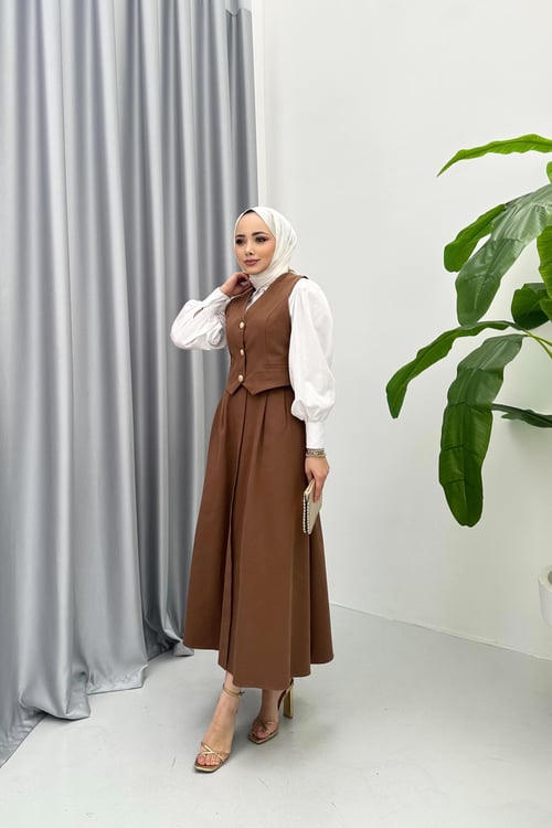 Classic Vest and Skirt Set