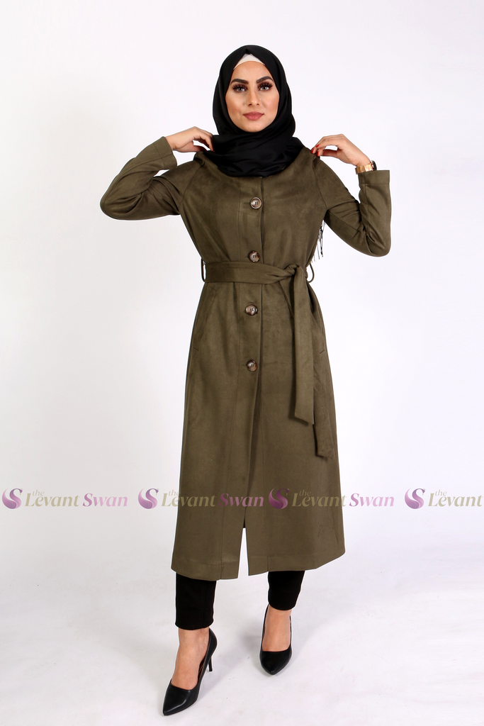 Chamois Coat - The Levant Swan