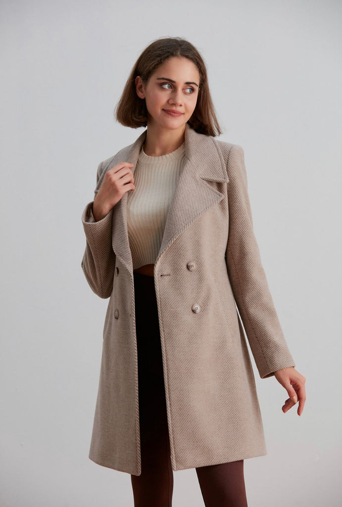 Elegant Coat - Belt